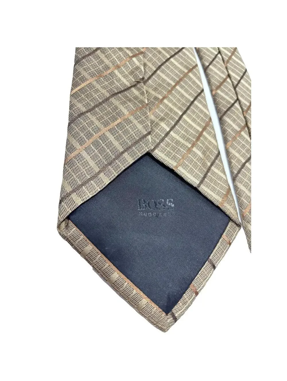 Hugo Boss Men’s Vintage Silk Neck Tie Made in Italy – GUC Designer Accessory